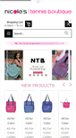 Mobile Screenshot of nicolestennisboutique.com